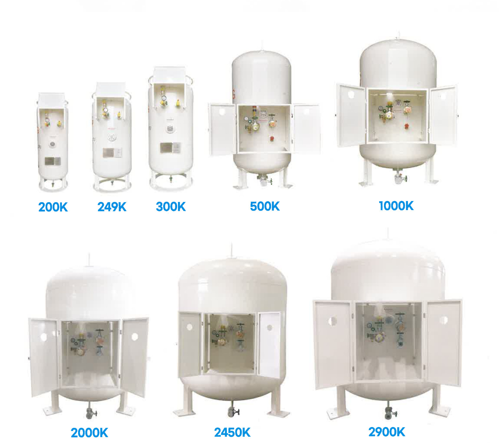 LPG 소형탱크 200K 249K 300K 500K 1000K 2000K 2450K 2900K 제품 이미지